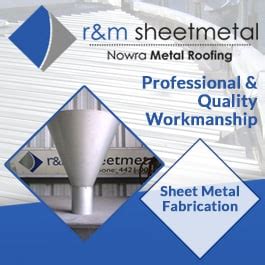 sheet metal fabrication nowra|r&m nowra.